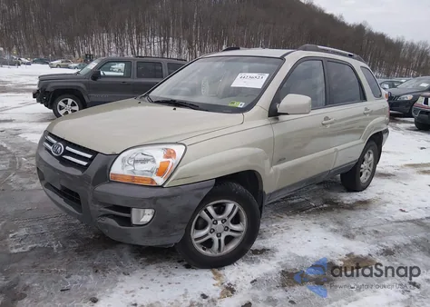 2008 Kia Sportage Ex V6 z USA, uszkodzony, nr VIN KNDJE723087458999